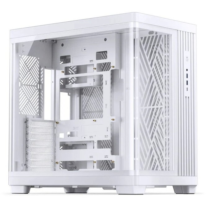 Carcasa TK-4 Midi-Tower ATX Tempered Glass Alb