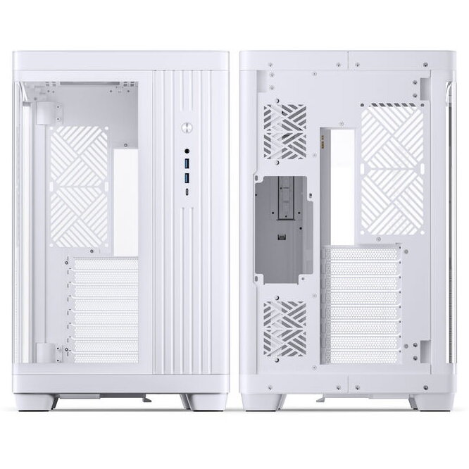 Carcasa Jonsbo TK-4 Midi-Tower ATX Tempered Glass Alb — imaginea 6