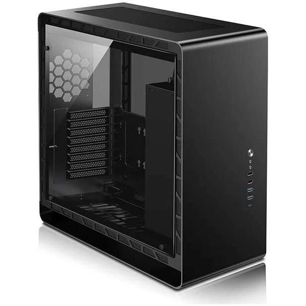 Carcasa UMX6S E-ATX Midi-Tower Tempered Glass Negru