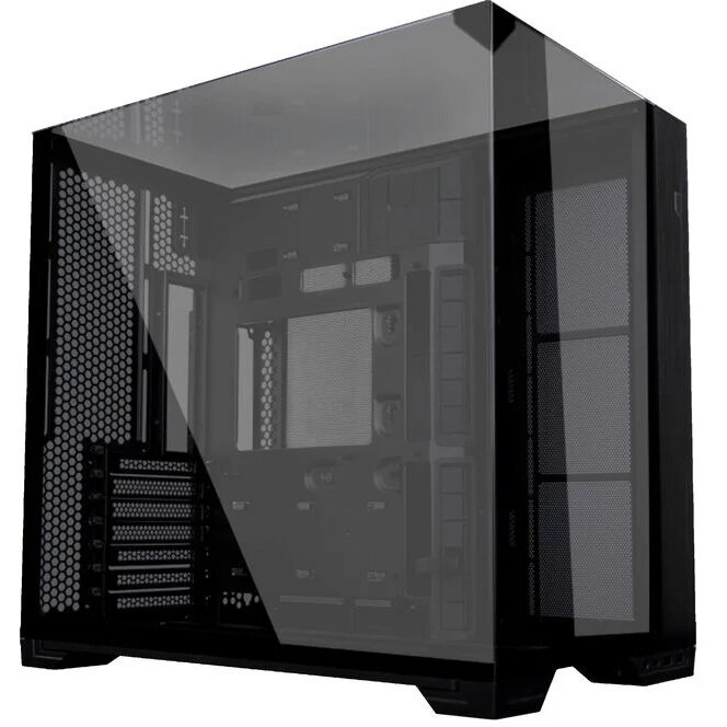 Carcasa O11 Vision Compact Midi-Tower E-ATX Tempered Glass Negru