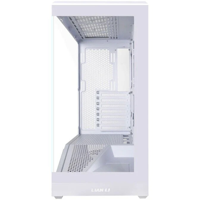 Carcasa Lian Li Vector V100 Midi-Tower ATX RGB Tempered Glass Alb — imaginea 5
