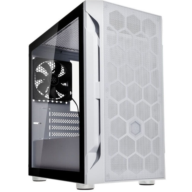 Carcasa Fara H1M Micro-ATX Tempered Glass Alb