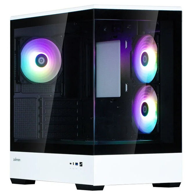 Carcasa P30 PC Mini-Tower mATX Tempered Glass Negru