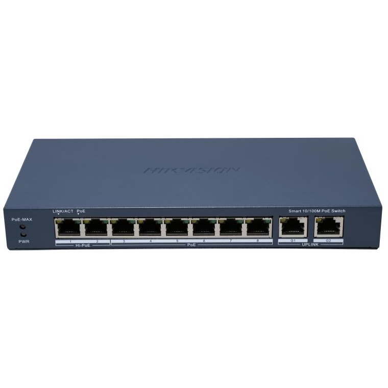Switch 8P Smart Managed PoE 802.3af
