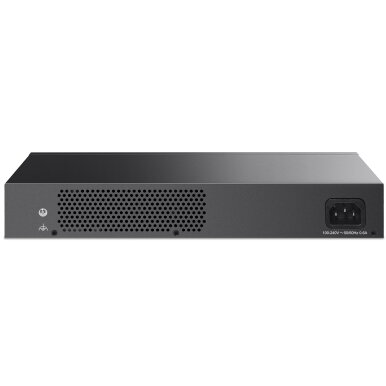 Switch Fara PoE Rack 24P 802.3x Negru