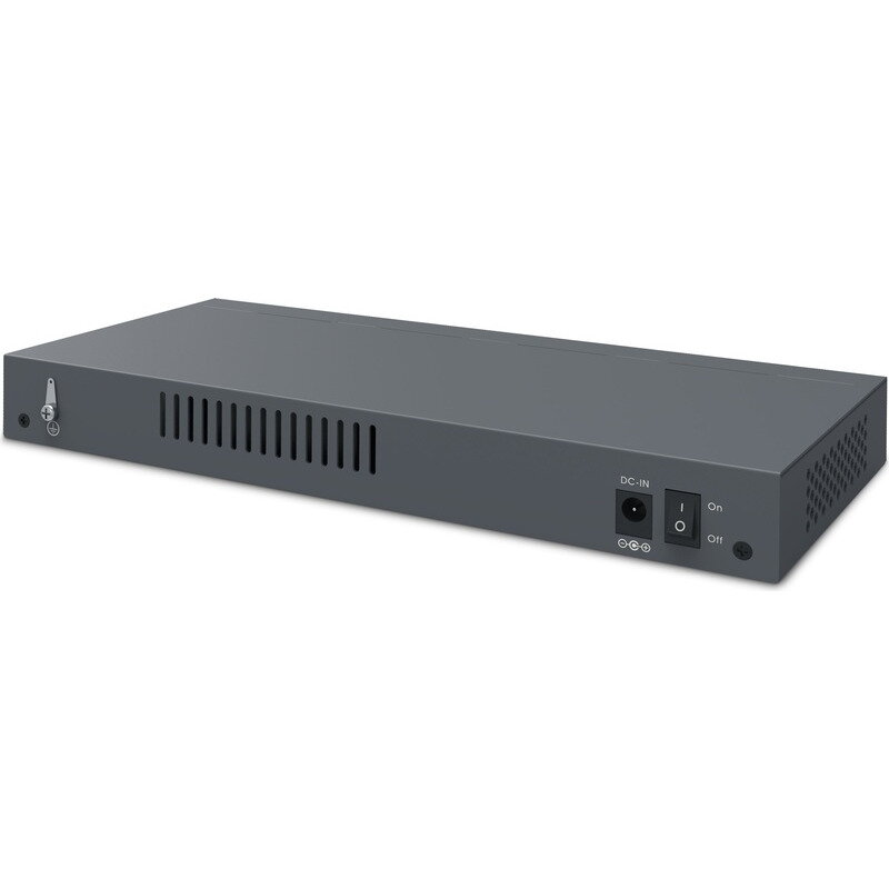 Switch Managed 8P 55W GbE PoE Negru