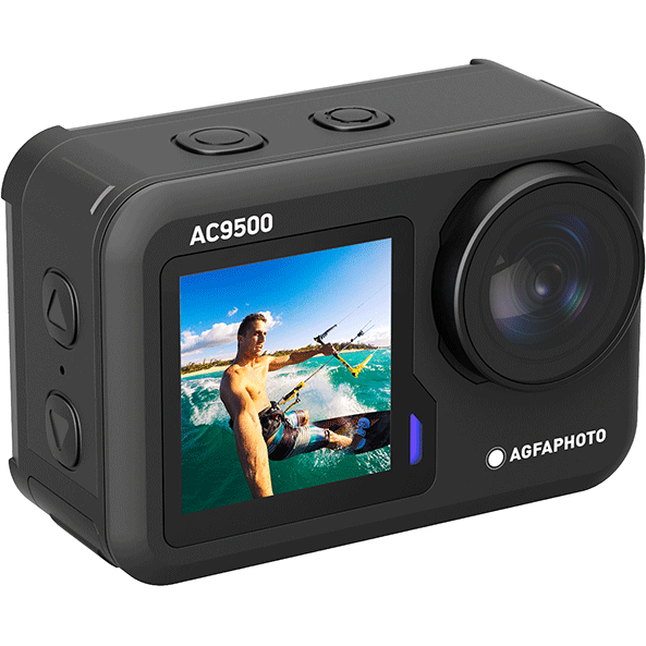 Camera Video de Actiune Realimove AC9500 Display Touchscreen 2Inch Rezolutie 4K@30fps Wi-Fi Waterproof 18M Negru