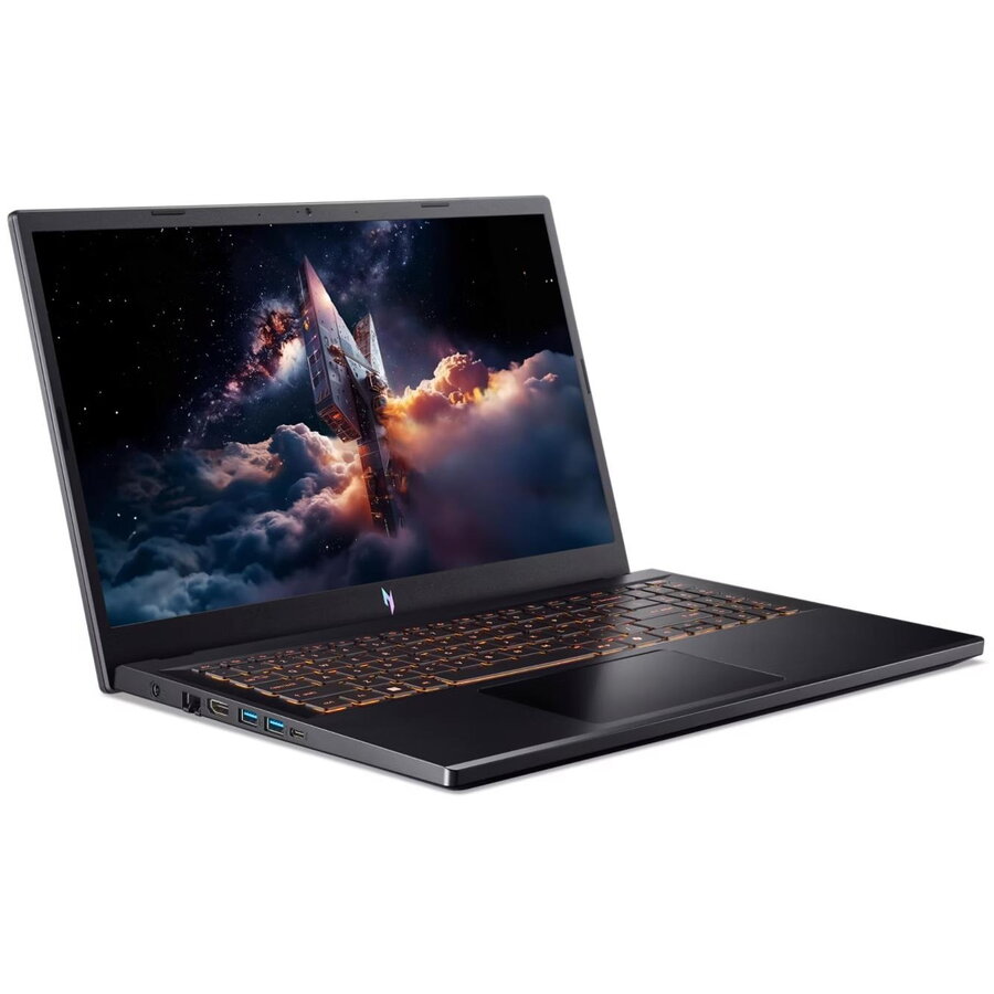Laptop Acer ANV15-52 Intel Core 5 210H 16GB 512GB 15.6inch GeForce RTX 5050 FreeDOS Obsidian Black — imaginea 3