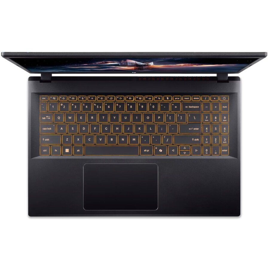 Laptop Acer ANV15-52 Intel Core 5 210H 16GB 512GB 15.6inch GeForce RTX 5050 FreeDOS Obsidian Black — imaginea 5