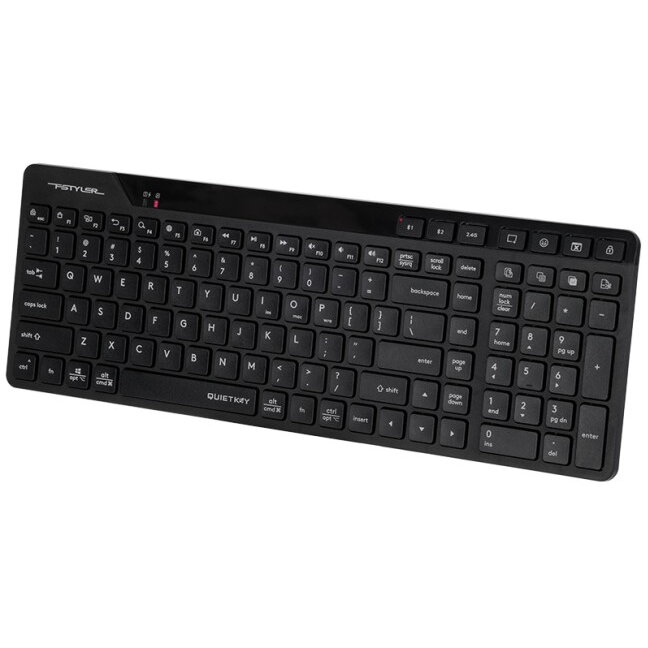 Tastatura Fstyler FBK27CAS 2.4GHz+BT Silent Negru