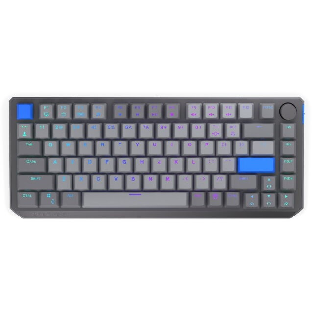 Tastatura Thock V2 75% Wireless Gri