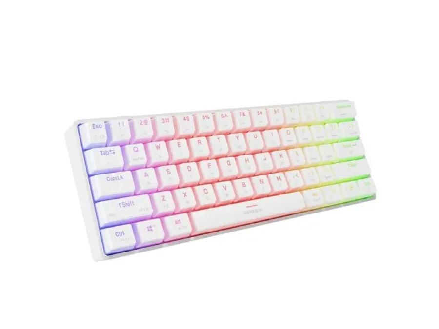 Tastatura Genesis Thor 660 G2 RGB Gateron Red Alb