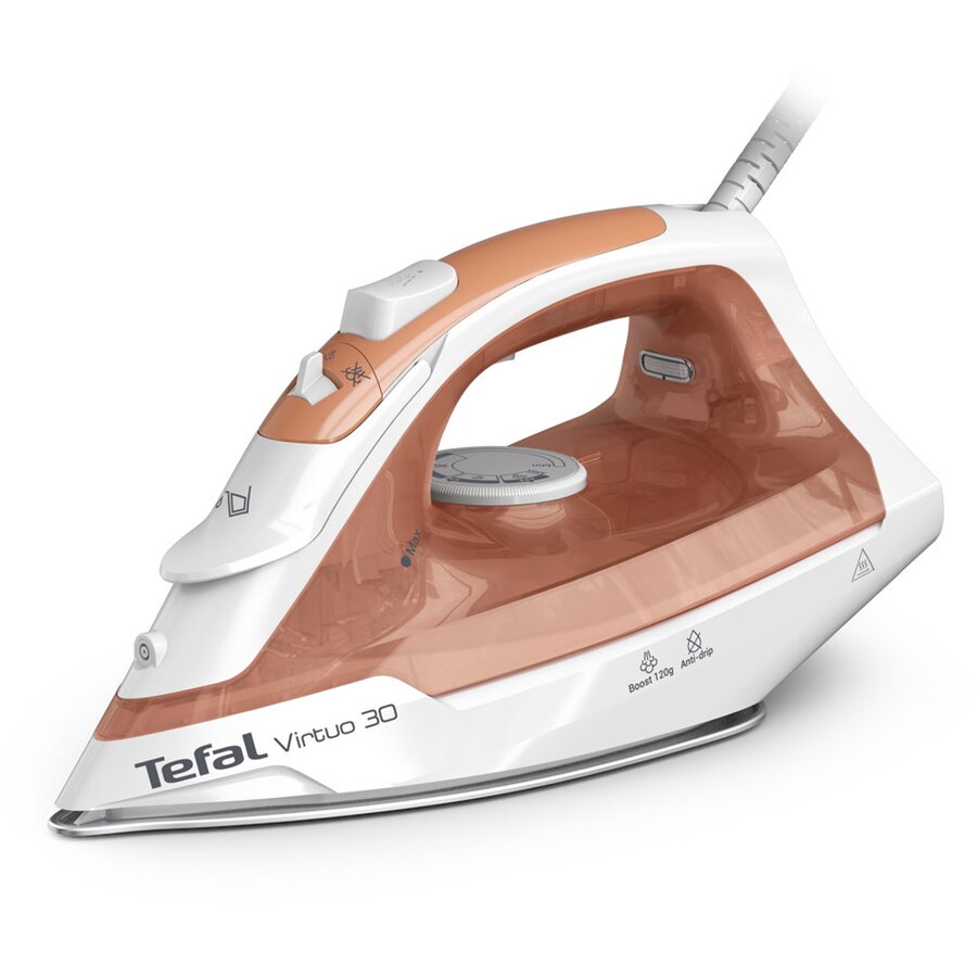 Fier de Calcat Virtuo 30 FV2C40E0 Dry & Steam Ceramic 2000W Portocaliu
