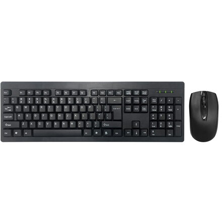 Kit Tastatura si Mouse OKM081WB Wireless Negru