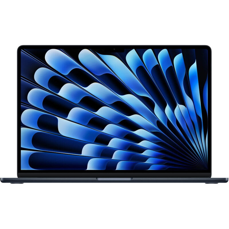 Laptop MacBook Air 15.3 inch Liquid Retina M5 10-Core 16GB 1TB SSD macOS Midnight