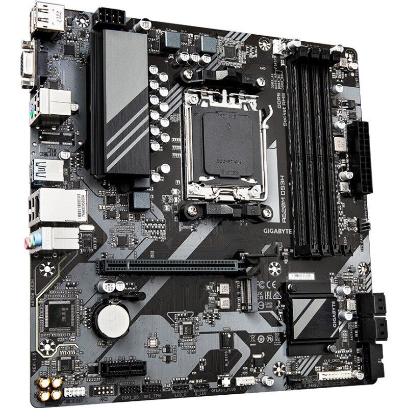 Placa de Baza Gigabyte A620M DS3H 2.0 — imaginea 3
