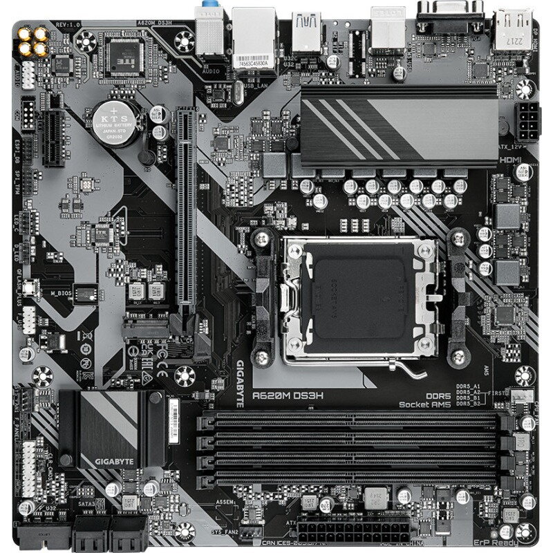 Placa de Baza Gigabyte A620M DS3H 2.0 — imaginea 4