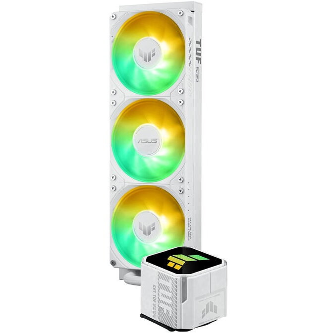 Cooler Procesor TUF Gaming LC III 360 ARGB AiO Alb