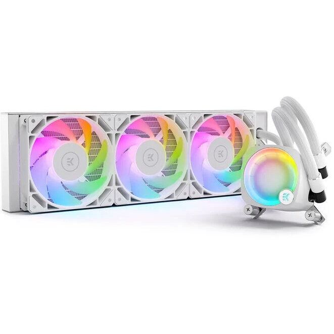 Cooler Procesor EK-Nucleus AIO CR360 Lux D-RGB AiO Alb