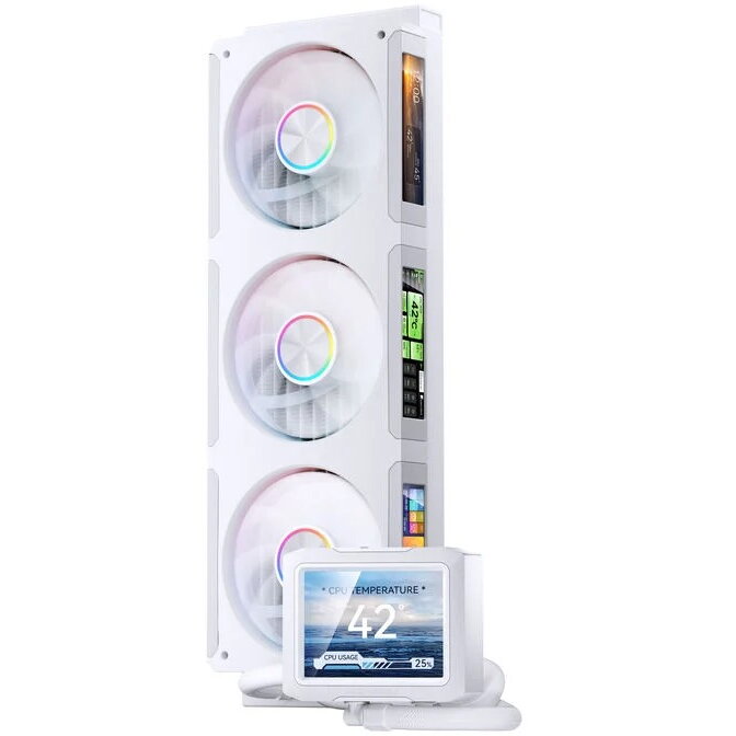 Cooler Procesor TF3-360SCW AiO ARGB LCD  Alb