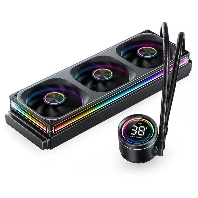 Cooler Procesor Jonsbo TH-360 AiO ARGB Negru — imaginea 4