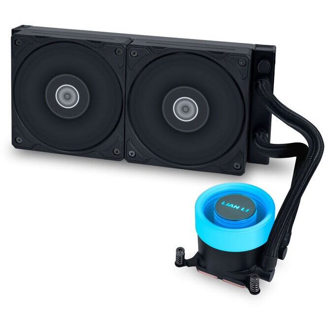 Cooler CPU Lian Li GA II Lite Performance, 2 x 120mm (Negru) - imagine 2