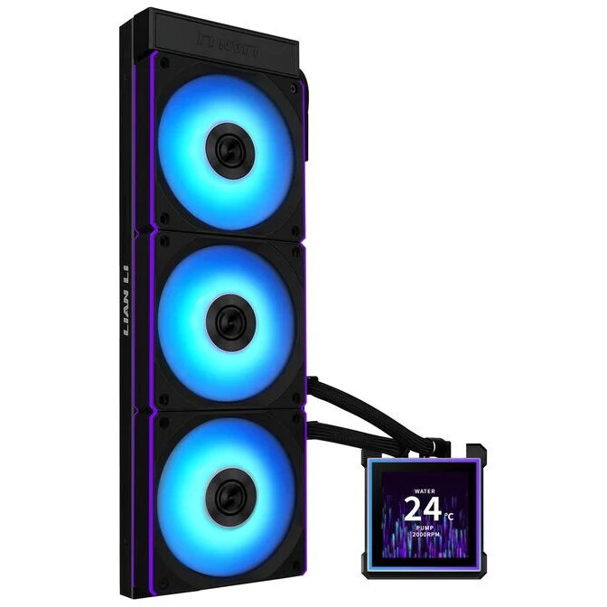 Cooler Procesor HydroShift II LCD-S 360CL AiO RGB LCD-Display Negru