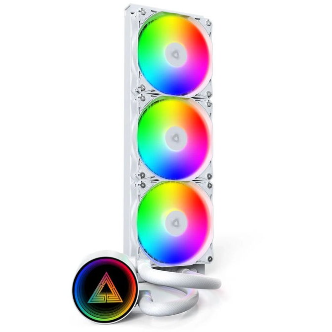 Cooler Procesor LightFlow ARGB AiO Alb