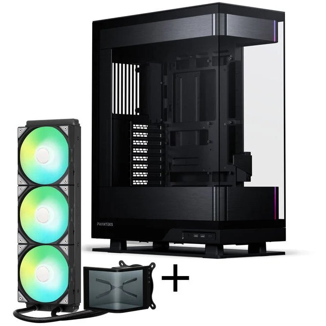 Carcasa + Cooler Procesor AiO Evolv X2 + TRYX PANORAMA SE ARGB Negru