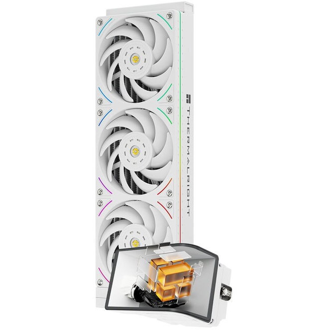 Cooler Procesor Wonder Vision 360 UB ARGB AiO ARGB OLED Display Alb