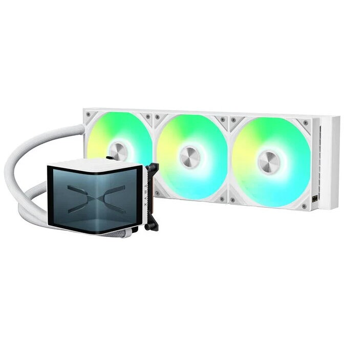 Cooler Procesor PANORAMA 360 ARGB AiO 3D-AMOLED-Display 360mm Alb