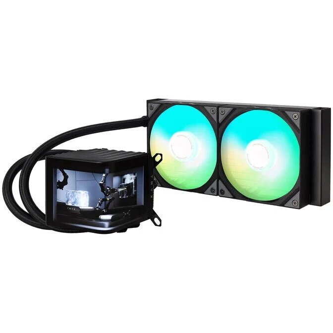 Cooler Procesor PANORAMA  ARGB  240mm Negru