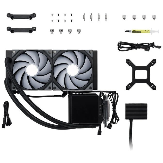 Cooler Procesor TRYX PANORAMA ARGB 240mm Negru — imaginea 5