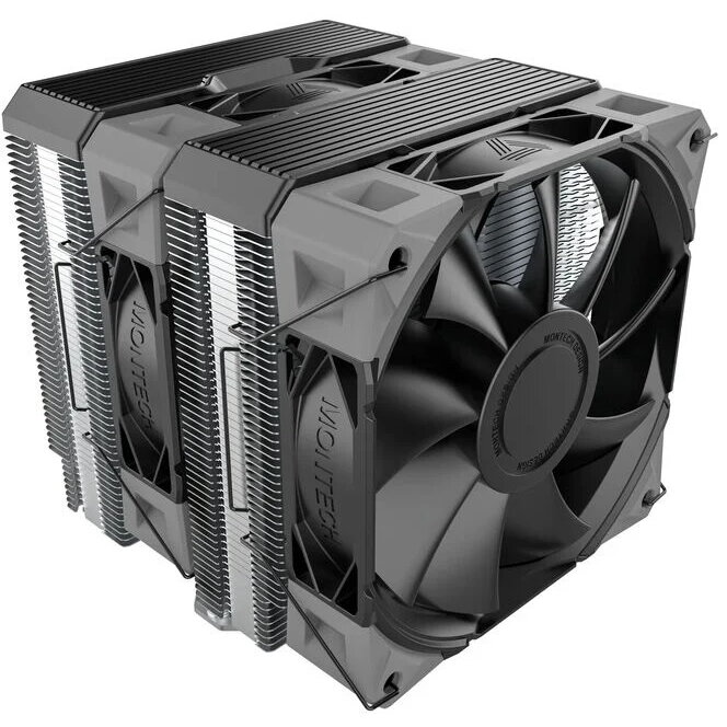 Cooler Procesor NX600 Dual Tower - 2x 120mm Negru