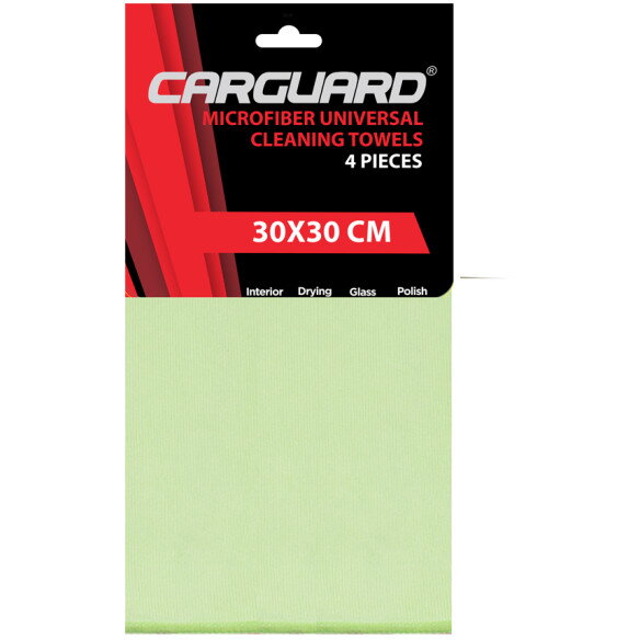 Set 4 Lavete Microfibra 30x30cm Multicolor