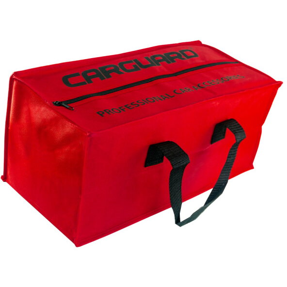 Geanta Organizator Portbagaj Auto Poliester Rosu