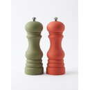 Set Rasnite OEM Sare si Piper 17cm Rosu/Verde