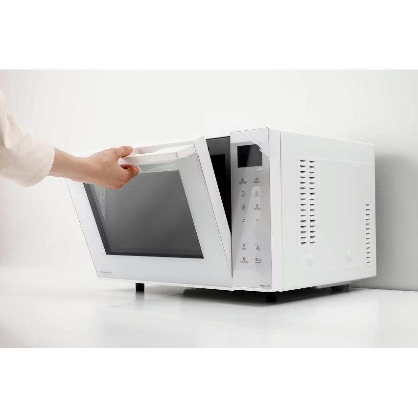 Cuptor cu Microunde Panasonic NN-DF 37 PWEPG Mixt 3 in 1 Alb — imaginea 2