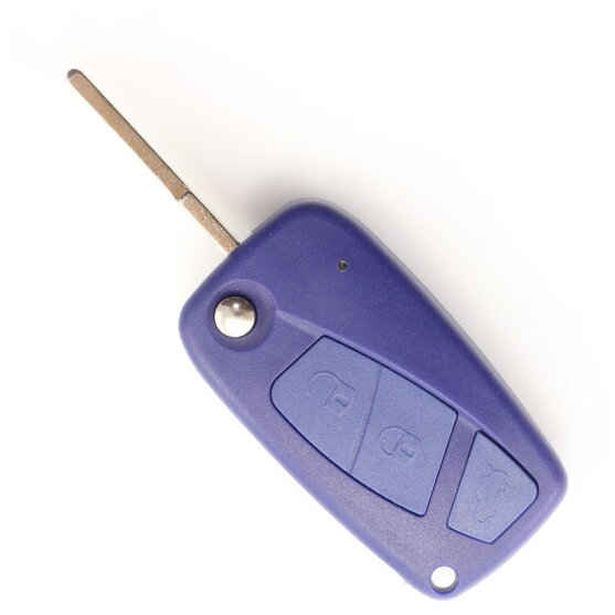 Carcasa pentru Cheie Fiat Tip Briceag 3 Butoane Violet