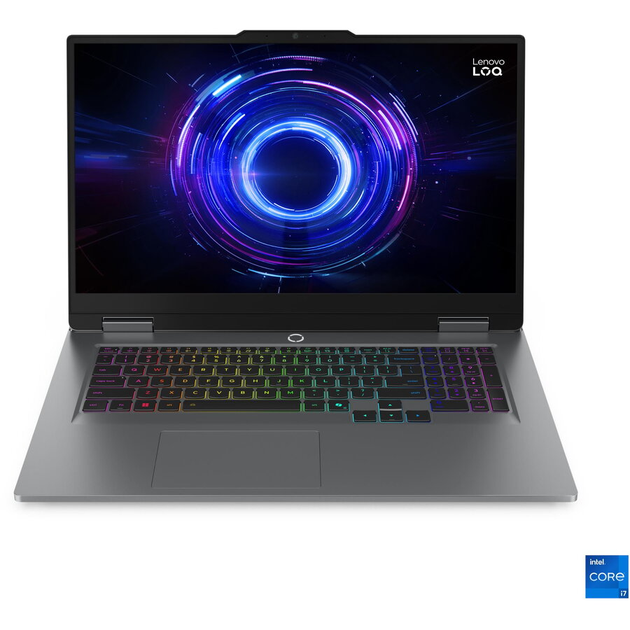Laptop LOQ FHD 17.3 inch Intel Core i7-13650HX 16GB 1TB SSD RTX 5060 Free Dos Luna Grey