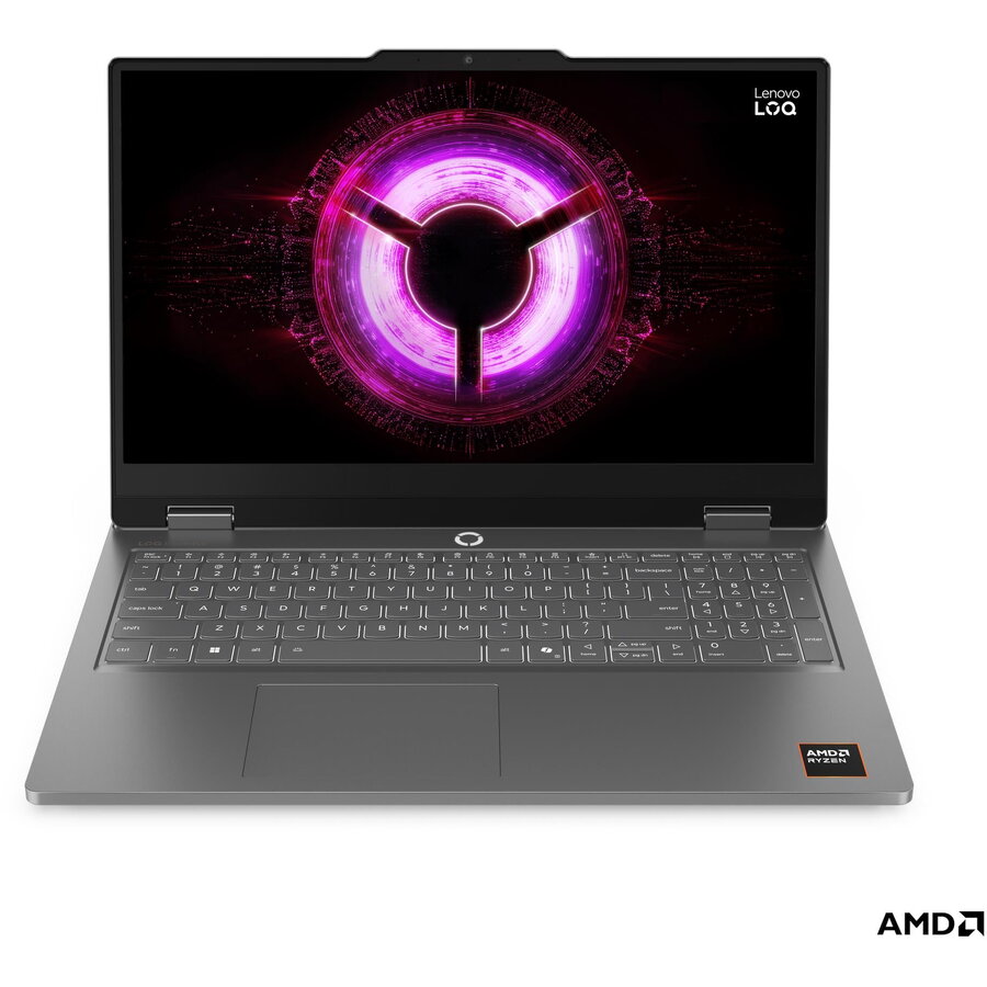 Laptop LOQ FHD 15.6 inch AMD Ryzen 7 170 16GB 1TB SSD RTX 5050 Free Dos Luna Grey