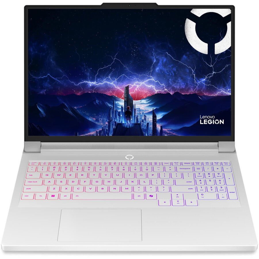 Laptop Legion Pro 7 WQXGA 16 inch Intel Core Ultra 9 275HX 32GB 1TB SSD RTX 5080 Free Dos Glacier White