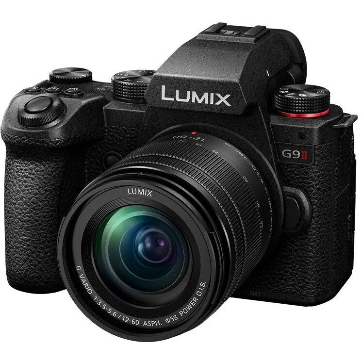 Camera Foto LUMIX G9 Mark II + H-FS 12-60 E Negru