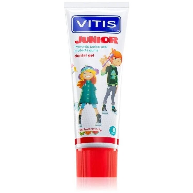 Pasta de Dinti 32662 Vitis Junior Gel Tutti Frutti 75ml