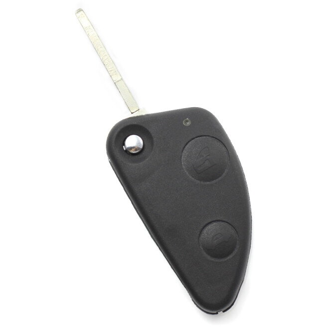 Carcasa pentru Cheie Alfa Romeo Tip Briceag cu 2 Butoane Negru