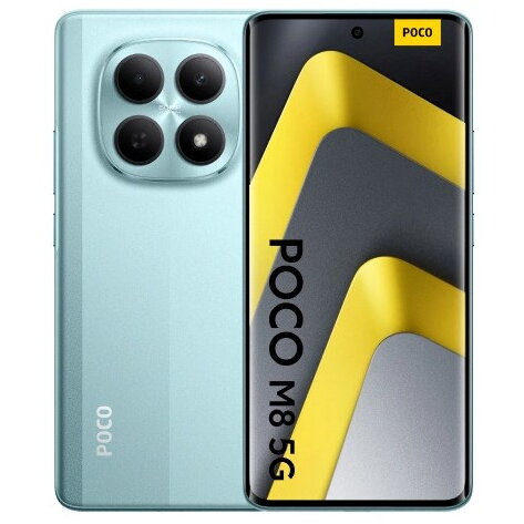 Smartphone POCO M8 5G 6.77inch Hybrid Dual SIM USB Type-C 8GB 512GB 5520mAh Green