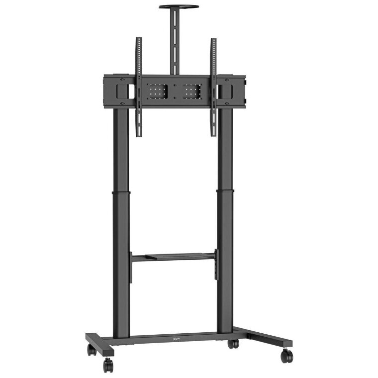 Stand TV Mobil ESSENTIAL T1041 65-110Inch Max.100kg cu Suport pentru Camera/Speaker si Laptop Negru