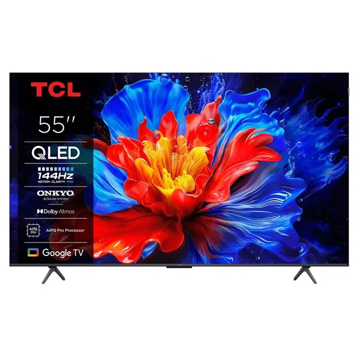 Televizor P8K 55P8K 55inch 140cm 4K QLED HDR Smart TV Negru