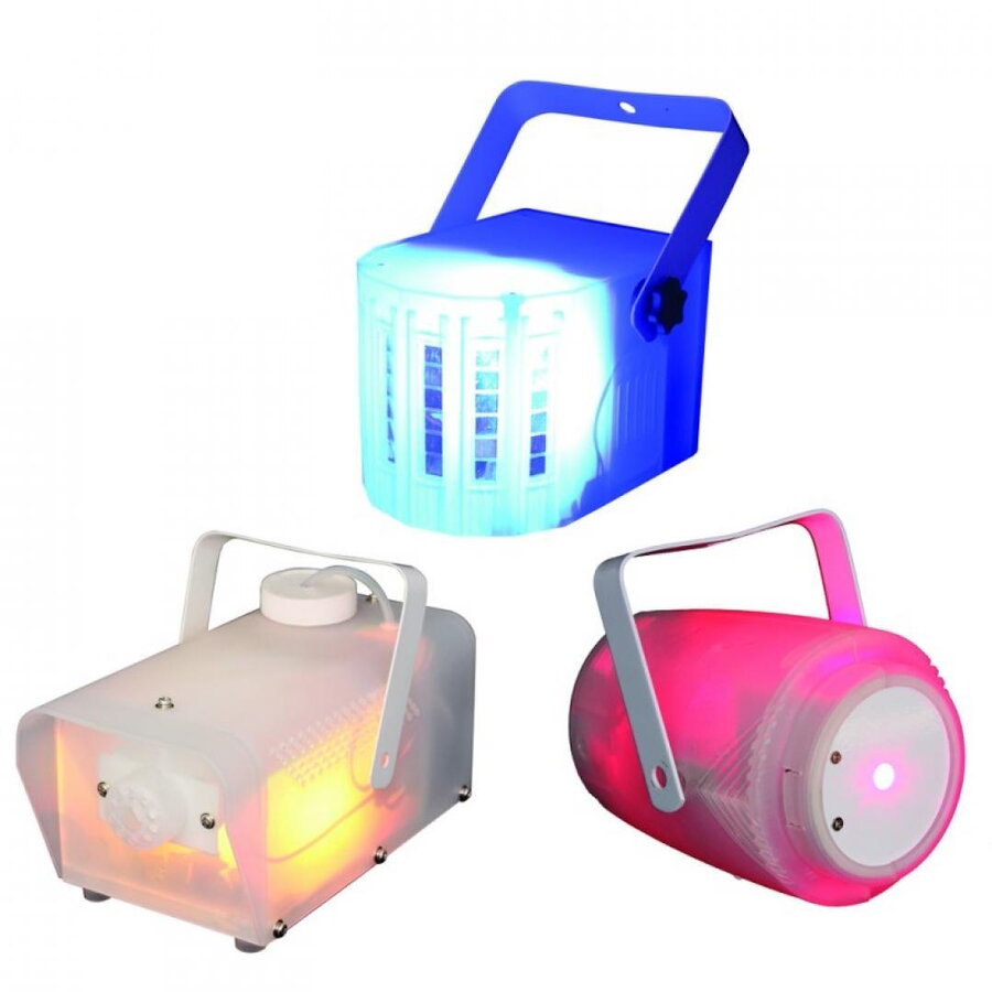 SET 3 EFECTE LED, MASINA FUM/LASER/ EFECT RGBW - imagine 3