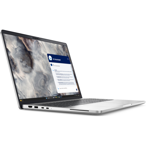 Laptop Dell Pro 16 Plus FHD+ 16 inch Intel Core Ultra 7 266V 16GB 512GB SSD Linux Silver — imaginea 2